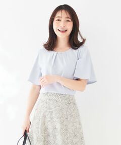 S size ONWARD(小さいサイズ) / エスサイズオンワード カットソー | 【UVケア】コンフォートモダールベーシッククルーネック Tシャツ