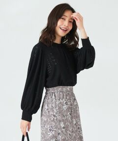 S size ONWARD(小さいサイズ) / エスサイズオンワード シャツ・ブラウス | 【洗える】レーシーカット ブラウス