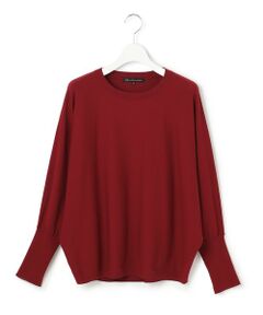 S size ONWARD(小さいサイズ) / エスサイズオンワード ニット・セーター | ヴィスコースストレッチ ドルマン ニット