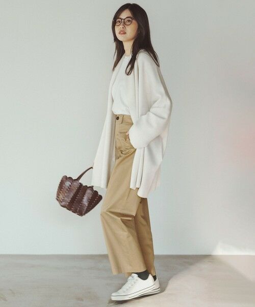 S size ONWARD(小さいサイズ) / エスサイズオンワード その他パンツ | コットンギャバ チノ パンツ | 詳細1