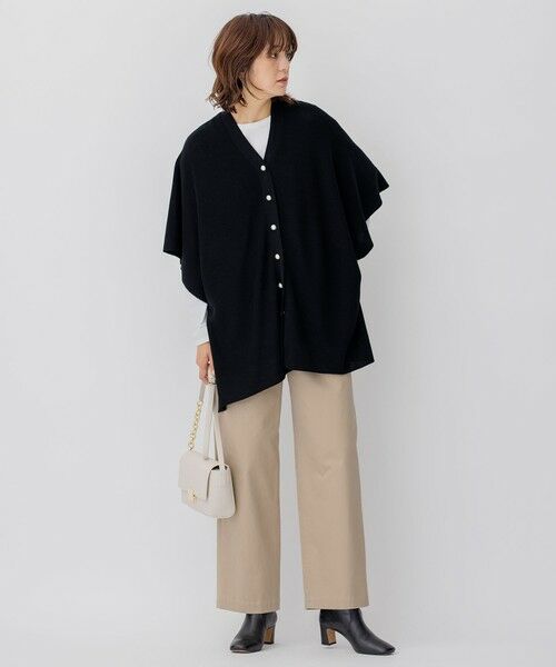 S size ONWARD(小さいサイズ) / エスサイズオンワード その他パンツ | コットンギャバ チノ パンツ | 詳細3