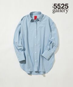 【23区 | 5525gallery】コットンタイプライター オーバーシルエット シャツ