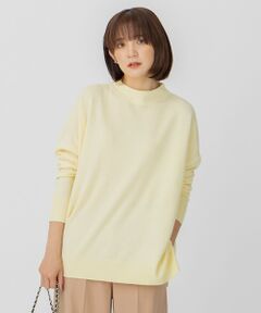 S size ONWARD(小さいサイズ) / エスサイズオンワード ニット・セーター | 【洗える】セミウーステッドウール モックネック ニット