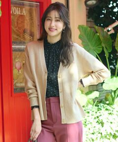 S size ONWARD(小さいサイズ) / エスサイズオンワード カーディガン・ボレロ | 【洗える】彩色兼美 カーディガン