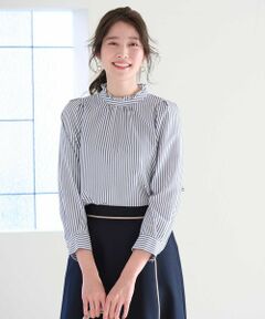 S size ONWARD(小さいサイズ) / エスサイズオンワード シャツ・ブラウス | 【洗える】プチフリル ブラウス