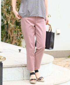 S size ONWARD(小さいサイズ) / エスサイズオンワード その他パンツ | 【撥水】サテンストレッチビューティ パンツ