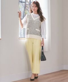 S size ONWARD(小さいサイズ) / エスサイズオンワード その他パンツ | 【WEB・一部店舗限定】褒めらレディ ワイド パンツ