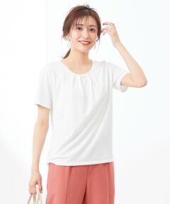 S size ONWARD(小さいサイズ) / エスサイズオンワード カットソー | 【吸水速乾・UVケア・接触冷感】コンフォートジャージー カットソー