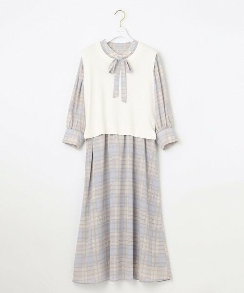 S size ONWARD(小さいサイズ) / エスサイズオンワード セットアップ | 【2SET】ニットジレワンピース セット | 詳細25