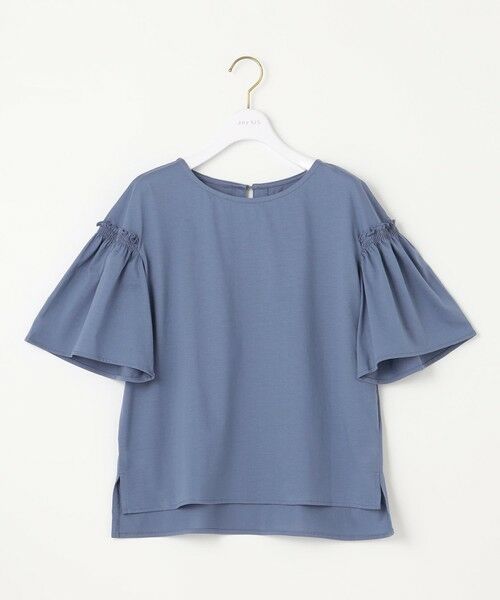 S size ONWARD(小さいサイズ) / エスサイズオンワード カットソー | シルケットストライプ フレアスリーブ カットソー | 詳細24