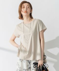 【洗える】ALBINIジャージー Aライン Tシャツ