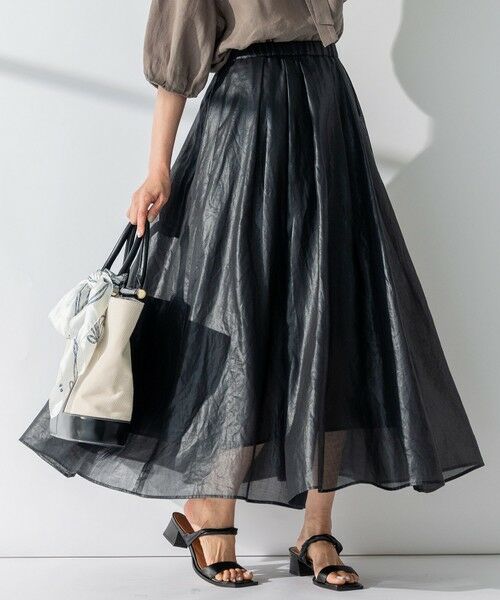 黒スカート(UNTITLED) Sサイズ - ひざ丈スカート