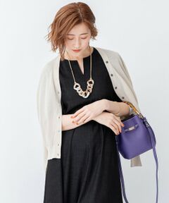 S size ONWARD(小さいサイズ) / エスサイズオンワード カーディガン・ボレロ | 【洗える】シアーコットンナイロン Vネック カーディガン