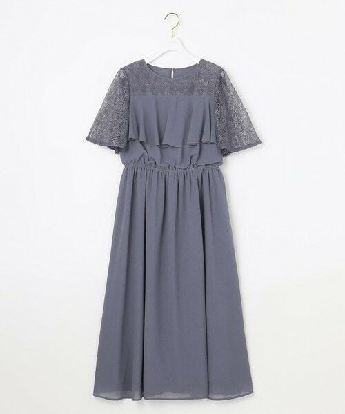 S size ONWARD(小さいサイズ) / エスサイズオンワード ドレス | 【Lily Calin】ラッフルディテール ドレス | 詳細6