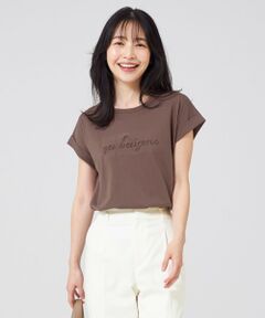 エンボスロゴ Tシャツ