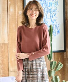 S size ONWARD(小さいサイズ) / エスサイズオンワード ニット・セーター | 【洗える】ドルマンスリーブ ニット