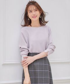 S size ONWARD(小さいサイズ) / エスサイズオンワード ニット・セーター | 【洗える】ドルマンスリーブ ニット