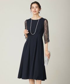 Lily calin】シアーレースクラシック ドレス （ドレス）｜S size