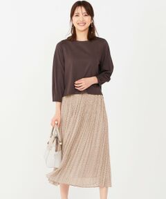 S size ONWARD(小さいサイズ) / エスサイズオンワード ドレス | 【2SET】トップス×プリーツスカート セット