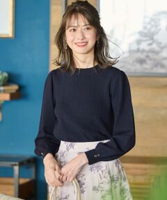 S size ONWARD(小さいサイズ) / エスサイズオンワード ニット・セーター | 【CICA加工】ケーブルポイント ニット