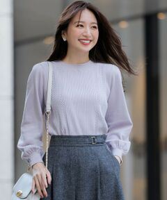 S size ONWARD(小さいサイズ) / エスサイズオンワード ニット・セーター | 【CICA加工】ケーブルポイント ニット