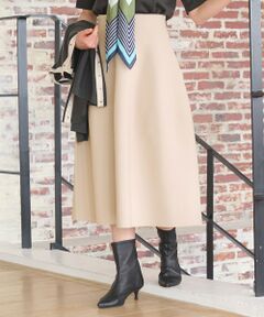 S size ONWARD(小さいサイズ) / エスサイズオンワード ミニ・ひざ丈スカート | 【洗える】ポリエステルホールガーメント スカート