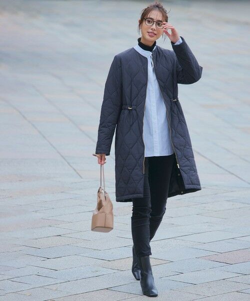 S size ONWARD(小さいサイズ) / エスサイズオンワード ダウンジャケット・ベスト | 【撥水加工】 中綿 ロング パディング アウター | 詳細18