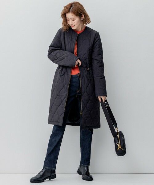 S size ONWARD(小さいサイズ) / エスサイズオンワード ダウンジャケット・ベスト | 【撥水加工】 中綿 ロング パディング アウター | 詳細19