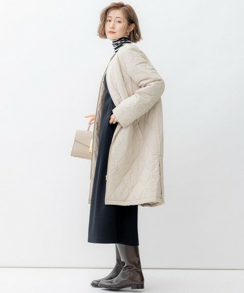S size ONWARD(小さいサイズ) / エスサイズオンワード ダウンジャケット・ベスト | 【撥水加工】 中綿 ロング パディング アウター | 詳細25