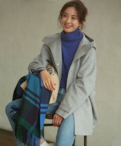 S size ONWARD(小さいサイズ) / エスサイズオンワード その他アウター | ウールカシミヤビーバー フード付き ショートコート