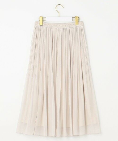 S size ONWARD(小さいサイズ) / エスサイズオンワード ロング・マキシ丈スカート | 【洗える】シャイニープリーツ スカート | 詳細6