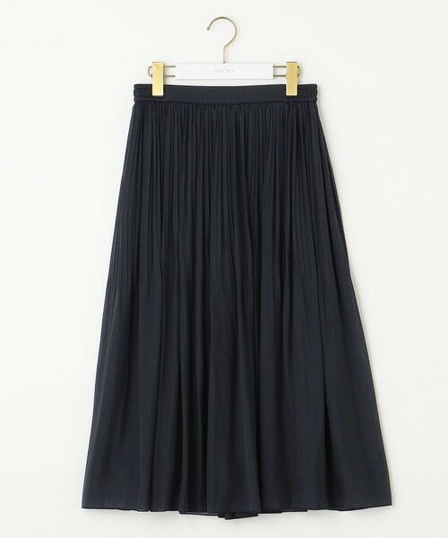 S size ONWARD(小さいサイズ) / エスサイズオンワード ロング・マキシ丈スカート | 【洗える】シャイニープリーツ スカート | 詳細15