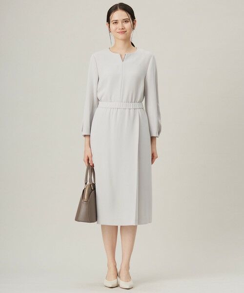 S size ONWARD(小さいサイズ) / エスサイズオンワード シャツ・ブラウス | 【セットアップ対応・洗える】トリアセダブルクロス ブラウス | 詳細3