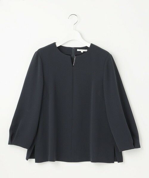 S size ONWARD(小さいサイズ) / エスサイズオンワード シャツ・ブラウス | 【セットアップ対応・洗える】トリアセダブルクロス ブラウス | 詳細22