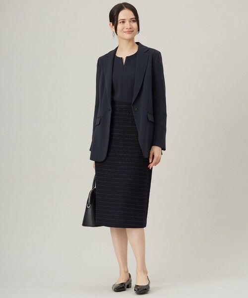 S size ONWARD(小さいサイズ) / エスサイズオンワード シャツ・ブラウス | 【セットアップ対応・洗える】トリアセダブルクロス ブラウス | 詳細21