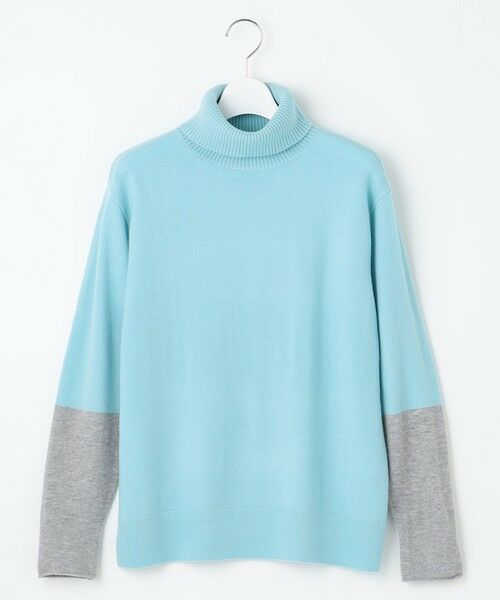 S size ONWARD(小さいサイズ) / エスサイズオンワード ニット・セーター | 【洗える】セミウーステッドウールタートルネック ニット | 詳細15