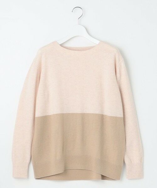 S size ONWARD(小さいサイズ) / エスサイズオンワード ニット・セーター | 【洗える】セミウーステッドウールボートネック ニット | 詳細4