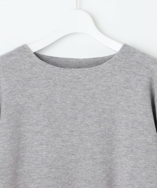 S size ONWARD(小さいサイズ) / エスサイズオンワード ニット・セーター | 【洗える】セミウーステッドウールボートネック ニット | 詳細9