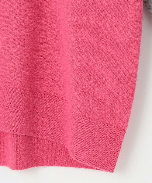 S size ONWARD(小さいサイズ) / エスサイズオンワード ニット・セーター | 【洗える】セミウーステッドウールボートネック ニット | 詳細11