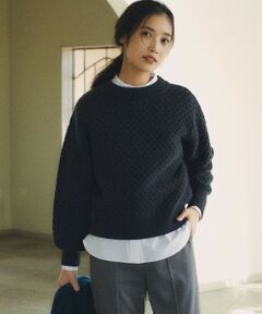 S size ONWARD(小さいサイズ) / エスサイズオンワード ニット・セーター | 【一部店舗限定/洗える】ハニカム ニット