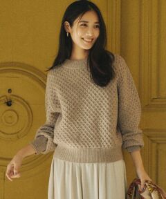 S size ONWARD(小さいサイズ) / エスサイズオンワード ニット・セーター | 【一部店舗限定/洗える】ハニカム ニット