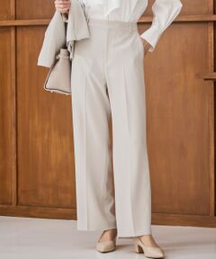 S size ONWARD(小さいサイズ) / エスサイズオンワード その他パンツ | 【VERY3月号掲載/セットアップ対応】トリアセダブルジョーゼット フルレングス パンツ