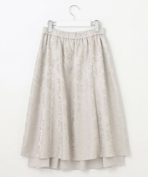 S size ONWARD(小さいサイズ) / エスサイズオンワード ミニ・ひざ丈スカート | 【セットアップ対応・リバーシブル・洗える】オパールプリント スカート | 詳細5