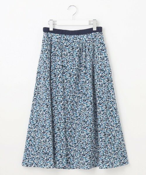 S size ONWARD(小さいサイズ) / エスサイズオンワード ミニ・ひざ丈スカート | 【洗える】フラワーペタルプリント スカート | 詳細7
