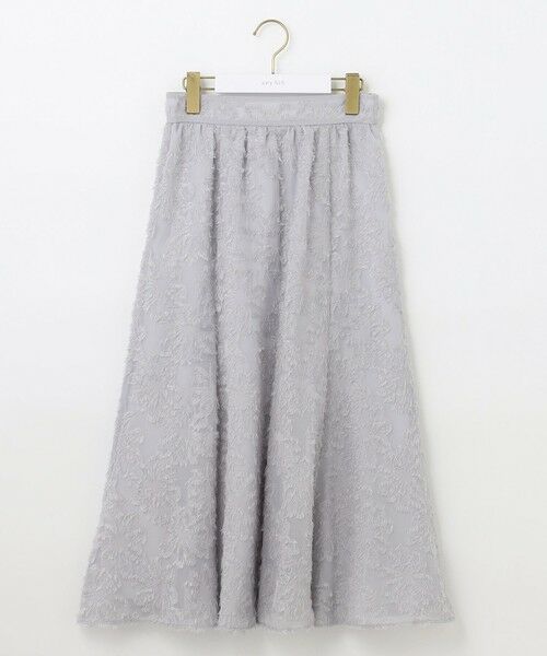 S size ONWARD(小さいサイズ) / エスサイズオンワード ミニ・ひざ丈スカート | 【洗える】フェザーフラワージャカード スカート | 詳細8