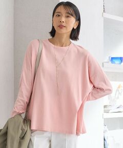 S size ONWARD(小さいサイズ) / エスサイズオンワード ニット・セーター | 【洗える】プレミアムビオコットン ビッグシルエット ニット