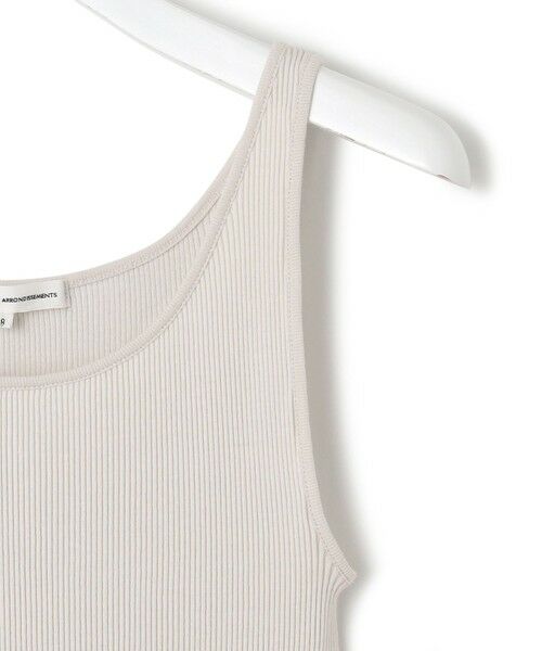 S size ONWARD(小さいサイズ) / エスサイズオンワード タンクトップ | 【新色追加/見上愛さん着用】オーガニック コットンリブ タンクトップ | 詳細18