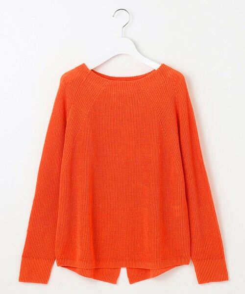 S size ONWARD(小さいサイズ) / エスサイズオンワード ニット・セーター | 【カタログ掲載・WEB限定カラーあり・洗える】リネンミドルゲージボートネック ニット | 詳細30