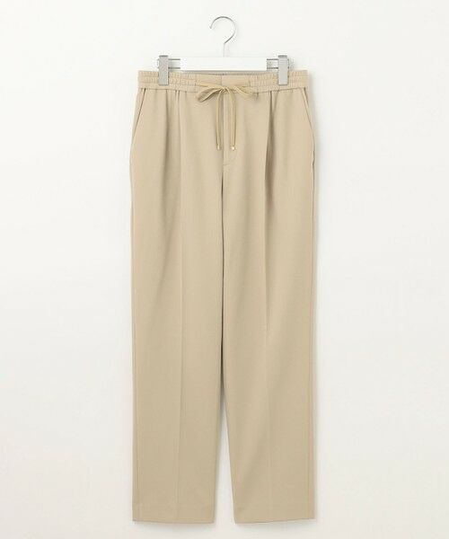 S size ONWARD(小さいサイズ) / エスサイズオンワード その他パンツ | 【新色追加・人気のため再入荷・ウエストゴム】ライトフィールジャージータックテーパード パンツ | 詳細7