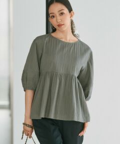 S size ONWARD(小さいサイズ) / エスサイズオンワード シャツ・ブラウス | 【洗える】カラミ ブラウス